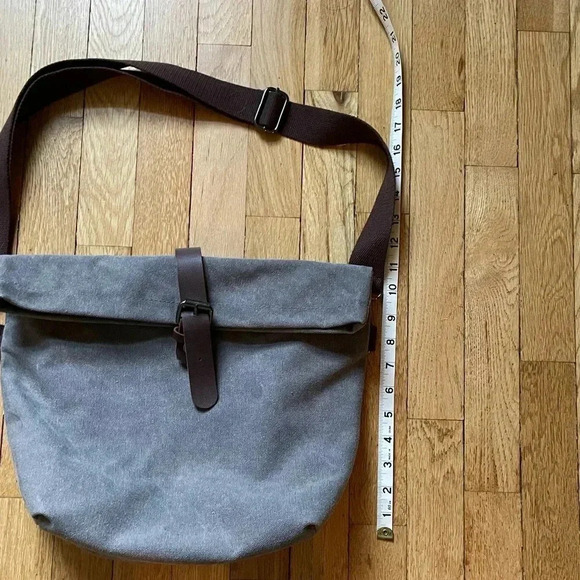 Unique, One of a Kind Canvas Festival Bucket Bag - Picture 12 of 14